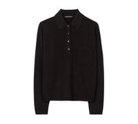 Luisa Cerano - Polo en cachemire mélangé - Femme - Tops - Brun - Taille: 44 FR