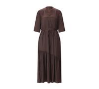 Luisa Cerano - Robe Mi-longue Fluide - Femme - Robes - Brun - Taille: 38 FR