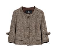 Luisa Cerano - Veste sans col - Femme - Vestes - Multicolore - Taille: 40 FR