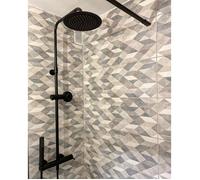 Luisa Colonne de douche Mécanique - Noir - Essebagno