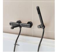 Luisa Mitigeur Bain-douche Thermostatique - Gris gun métal - Essebagno
