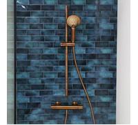 Luisa Mitigeur Douche Thermostatique - Cuivre brossé - Essebagno