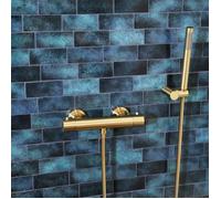 Luisa Mitigeur Douche Thermostatique - Or brossé - Essebagno