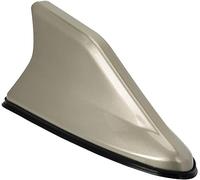 LUISAS Antenne d'aileron de Requin pour Peugeot RCZ 206 207 208 301 307 308 406 407 408 508 2008-6008,Voiture Toit Queue aileron Requin antenne Signal Radio Conversion,F/Gold