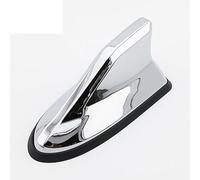 LUISAS Antenne d'aileron de Requin pour Peugeot RCZ 206 207 208 301 307 308 406 407 408 508 2008-6008,Voiture Toit Queue aileron Requin antenne Signal Radio Conversion,E/Chrome