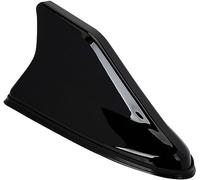 LUISAS Antenne d'aileron de Requin pour Peugeot RCZ 206 207 208 301 307 308 406 407 408 508 2008-6008,Voiture Toit Queue aileron Requin antenne Signal Radio Conversion,A/Black