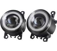 LUISAS Feux de Brouillard de Voiture pour Nissan Navara D40 2004-2015,Assemblage de Feux De Brouillard Diurnes De Haute Qualité,D/White Light Left