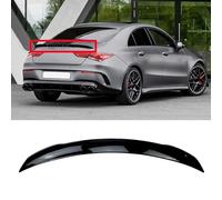 LUISAS Voiture Becquet Arrière pour Mercedes Benz CLA-Klasse W118 C118 CLA 180 CLA 200 CLA 260 2020,Auto Becquet De Coffre Aileron Arrière Lèvre DéCoration ExtéRieure Accessoire