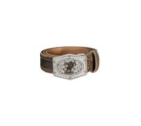 LUISE STEINER Ceinture en cuir traditionnel GOSAU marron | 105