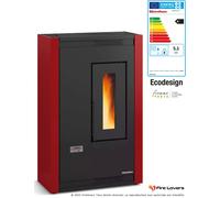 Luisella 5.0 5.1kW Poêle à granulés noir