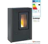 Luisella 5.0 MAXI 7kW Poêle à granulés Gris graphite