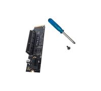 LUJIAXI Adaptateur PCIE 4X vers 2 PCIE pour disque dur convertisseur lecteur carte de remplacement pour accessoires informatiques carte de traitement de données