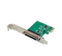 LUJIAXI Carte adaptateur PCIe à port parallèle PCIE vers DB25 pour imprimantes techniques commerciales utilisant un port parallèle