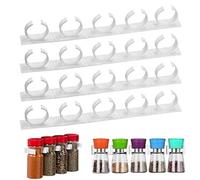 LUJIAXI Clips Porte-bouteilles de cuisine Support mural adhésif Clips de serrage Organisateur de porte Pot Distributeurs Plateaux décoratifs