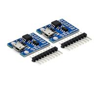 LUJIAXI Digispark Kickstarter Lot de 2 modules de carte de développement USB pour petits modèles électroniques et microcontrôleurs