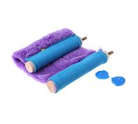 LUJIAXI Hamac à suspendre pour oiseaux pour cage d'hiver chaud en peluche Perchoir plate-forme perroquet pour jouer et se reposer Hamac pour animal domestique pour voiture