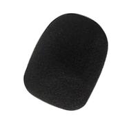 LUJIAXI Housse en mousse épaisse pour microphone - Filtre de micro portable pour entretiens en studio, pare-brise extérieur