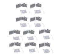 LUJIAXI Lot de 10 porte-clés miniatures en acrylique pour les amateurs de musique, décoration de sac fait à la main