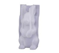 LUJIAXI Moules en silicone en forme de chats pour savon fait à la main, décoration de la maison, moules à bonbons, chocolats, résine époxy, variété d'animaux mignons pour figurines en cristal et