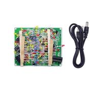 LUJIAXI NE555 + CD4017 Kit de tableau lumineux clignotant, kit d'apprentissage, module électronique de suite LED, lumières clignotantes, fournitures pour les amateurs