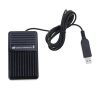 LUJIAXI Pédale USB à réponse sensible pour les utilisateurs avancés d'ordinateurs - Commutateur de réponse sensible - Clavier de contrôle du pied