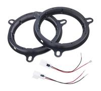 LUJIAXI Supports d'entretoises pour haut-parleurs stéréo de voiture de 16,5 cm et fil de haut-parleur pour véhicule, accessoires automobiles, joint de klaxon de voiture