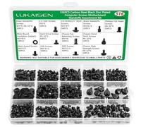 LuKaiSen 516 Pcs Kit Vis PC & Entretoises M3#6-32 pour SSD Carte Mère