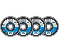 LUKAS A6700024 Lot de 4 assiettes à polir 125 mm