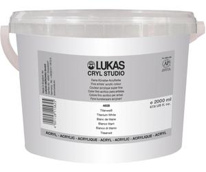 Lukas Cryl Studio Peinture acrylique Titanium White 2 L 1 pc