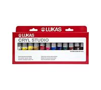 LUKAS Cryl Studio - Set 12 tubes 20ml de peinture acrylique