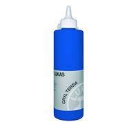 LUKAS CRYL TERZIA 500 ml - Peinture acrylique de qualité étude - Couleur bleu outremer.