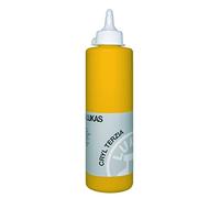LUKAS CRYL TERZIA 500 ml - Peinture acrylique de qualité étude - Couleur jaune indien