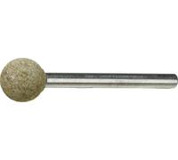 LUKAS-ERZETT A2625008083080 Broche de polissage P5KU forme sphérique 8x8 mm grain 80 | tige 3 mm 20 pc(s)