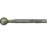 LUKAS-ERZETT A34033094126 Broche de ponçage CBN CSK Forme sphérique 6x6 mm tige 3 mm 1 pc(s)