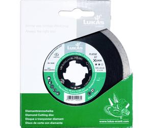 LUKAS-ERZETT A344111259107013 DiamantFLIESE S7 X-LOCK 125 Disque à tronçonner diamanté 10 pc(s)