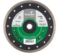 LUKAS-ERZETT A344141151110013 DiamantTURBO S10 115 Disque à tronçonner diamanté 1 pc(s)