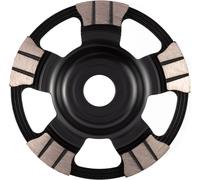 LUKAS-ERZETT A344431251506053 Poche de ponçage diamantée DST S6 universelle Ø 125 mm pour meuleuse d'angle DST S6 125x22,23x6