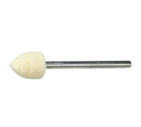 LUKAS-ERZETT A3701008103 Broche de polissage P3SP Forme d'arc de broche 8x10 mm tige 3 mm feutre pour pâte de polissage 20 pc(s)