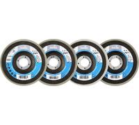 LUKAS-ERZETT A6700023 Kit d'assiettes à polissage P6PT Ø 125 mm 4 pièces pour meuleuses d'angle plates