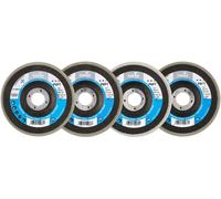 LUKAS-ERZETT A6700024 Kit d'assiettes à polissage P6PT Ø 125 mm 4 pièces pour meuleuses d'angle obliques
