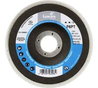 LUKAS-ERZETT A671612506014 Assiette à polissage P6PT Ø 125 mm Medium | Grain 60 | Pour meuleuse d'angle plate Grain compact