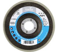 LUKAS-ERZETT A671612515014 Assiette à polissage P6PT Ø 125 mm Medium | grain 150 | pour meuleuse d'angle plate carbure de silicium