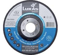 LUKAS-ERZETT AS000106V980201 T27 125x6,0x22,23 Disque à ébarber Diamètre 125 mm 10 pc(s)