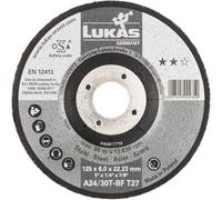 LUKAS-ERZETT AS001679V9802 T27 115x6,0x22,23 Disque à ébarber Diamètre 115 mm 10 pc(s)