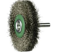 LUKAS-ERZETT Brosse à fil de tige BSVW pour acier inoxydable 70x18 mm pour meuleuse droite ondulée BSVW 07018 S6 VA A351007036 10 pc(s)