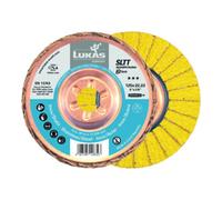 LUKAS-ERZETT LUKAS Disque abrasif en éventail SLTT HybridPerfection 125 mm Céramique 4x Grain 40 -Erzett Quantité:1