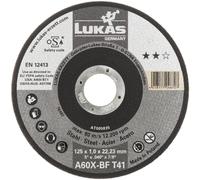 LUKAS-ERZETT T41 125x1,6x22,23 A46X-BF AT013302V9802 Jeu de disque à tronçonner 125 mm 50 pc(s)