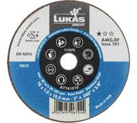 LUKAS-ERZETT T41 76x1,0x10,00 A46S-BF AT761010V9802 Jeu de disque à tronçonner 76 mm 50 pc(s)