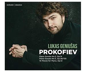 Lukas Geniušas - Sergey Prokofiev - Piano Sonata No.2, Op.14 & No.5, Op.38/135 - 10 Pieces for Piano, Op.12