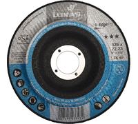 Lukas Meules pour soudures d'angle 125mm U-Edge Pro - Meuleuse d'angle pour un ponçage précis des soudures d'angle, corindon zirconien K40 - 5 pièces